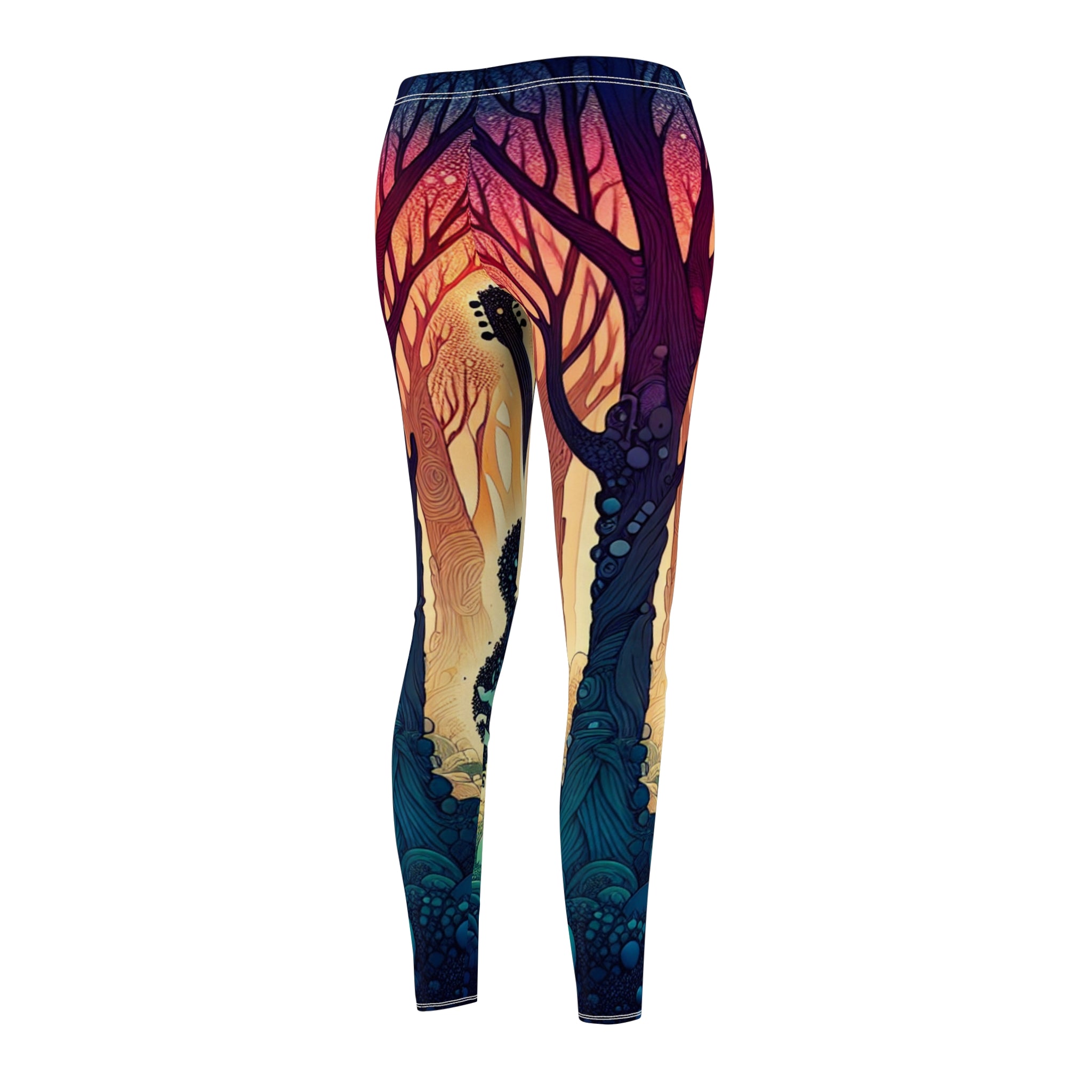 Leggings Musical Forest Music Festival Women's Cut & Sew Casual