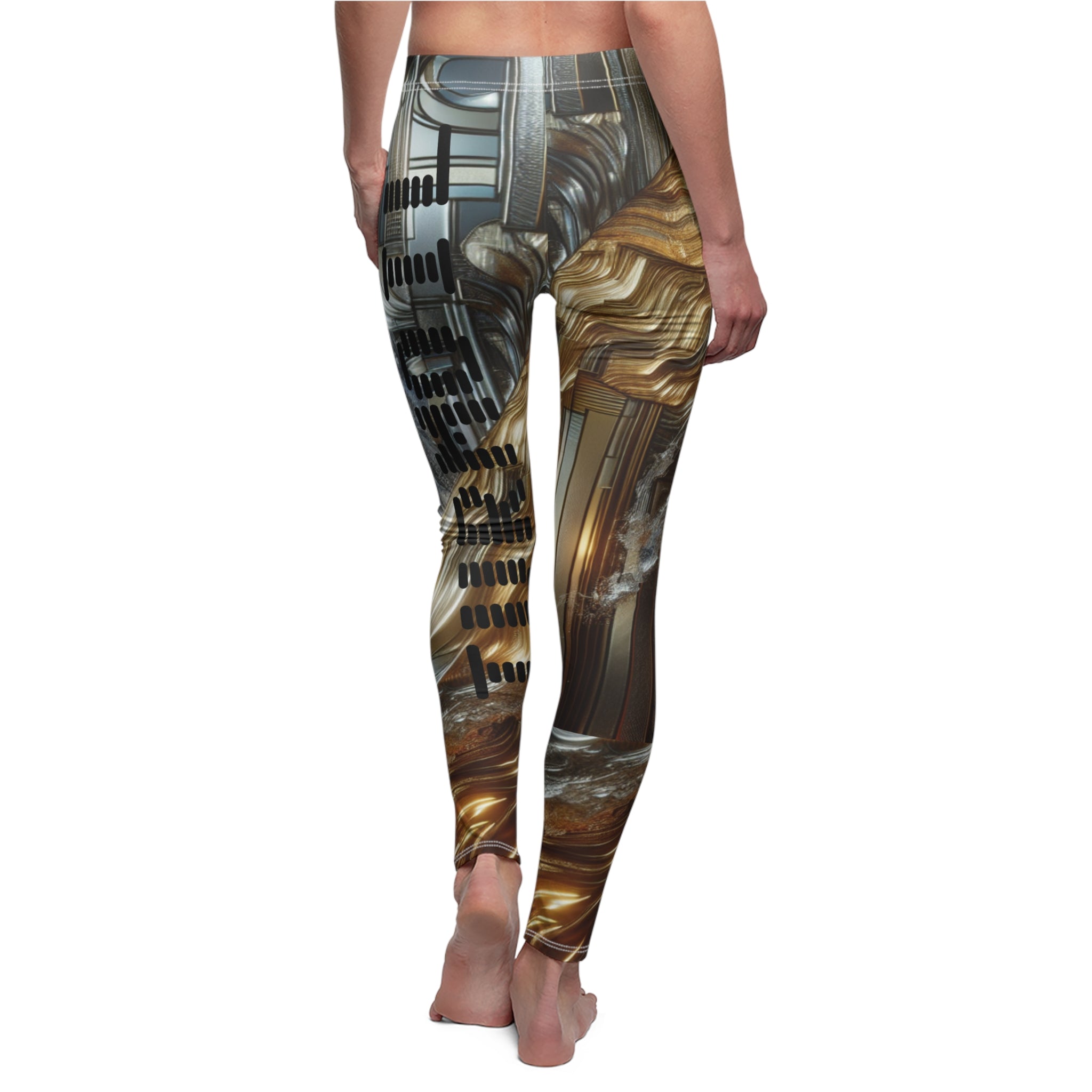 Tinfoil and Turmoil Festival Leggings