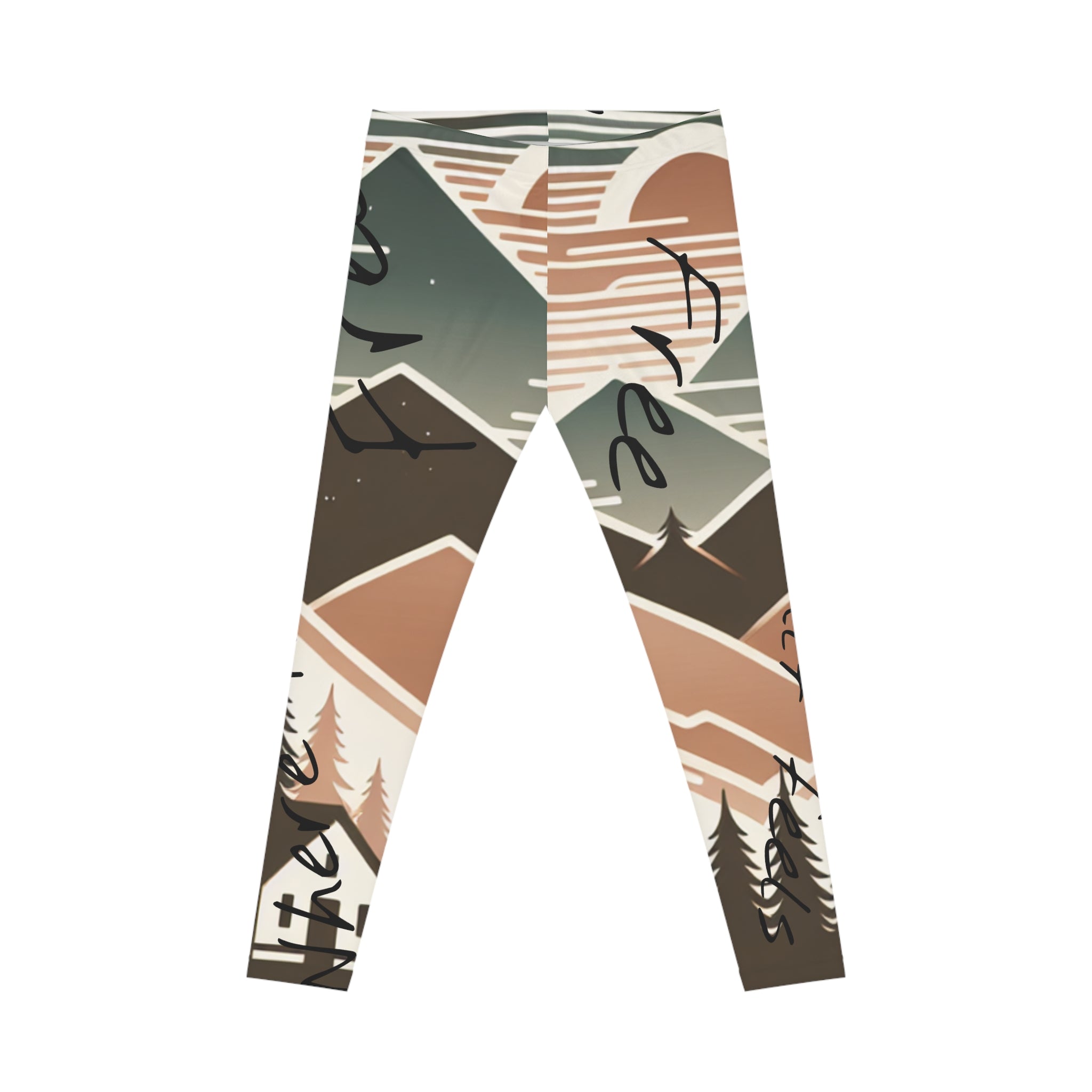 Mountain Leggings | 'Free Spirit' Design for Music Festivals