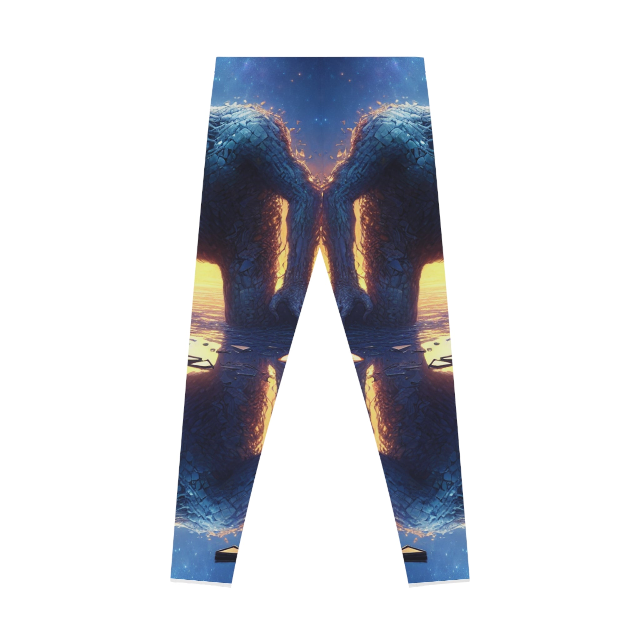 Fantasy Anti Hero Stretchy Leggings - Cosmic Adventure Yoga Pants