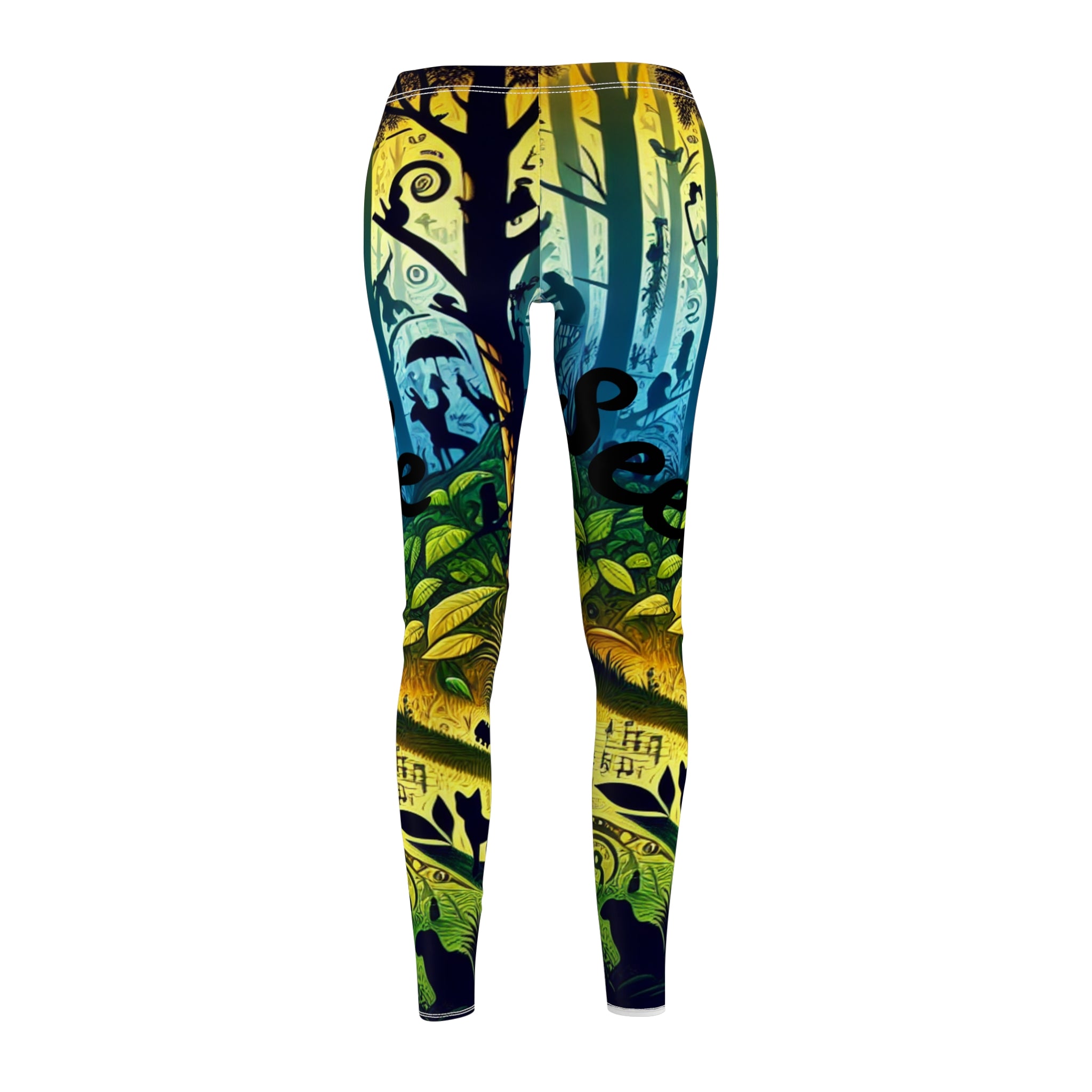 Hide and Seek Nature Inspired Leggings