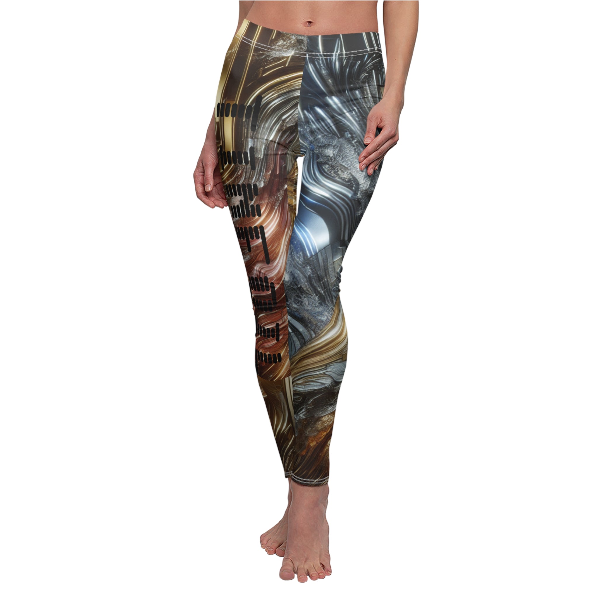 Tinfoil and Turmoil Festival Leggings