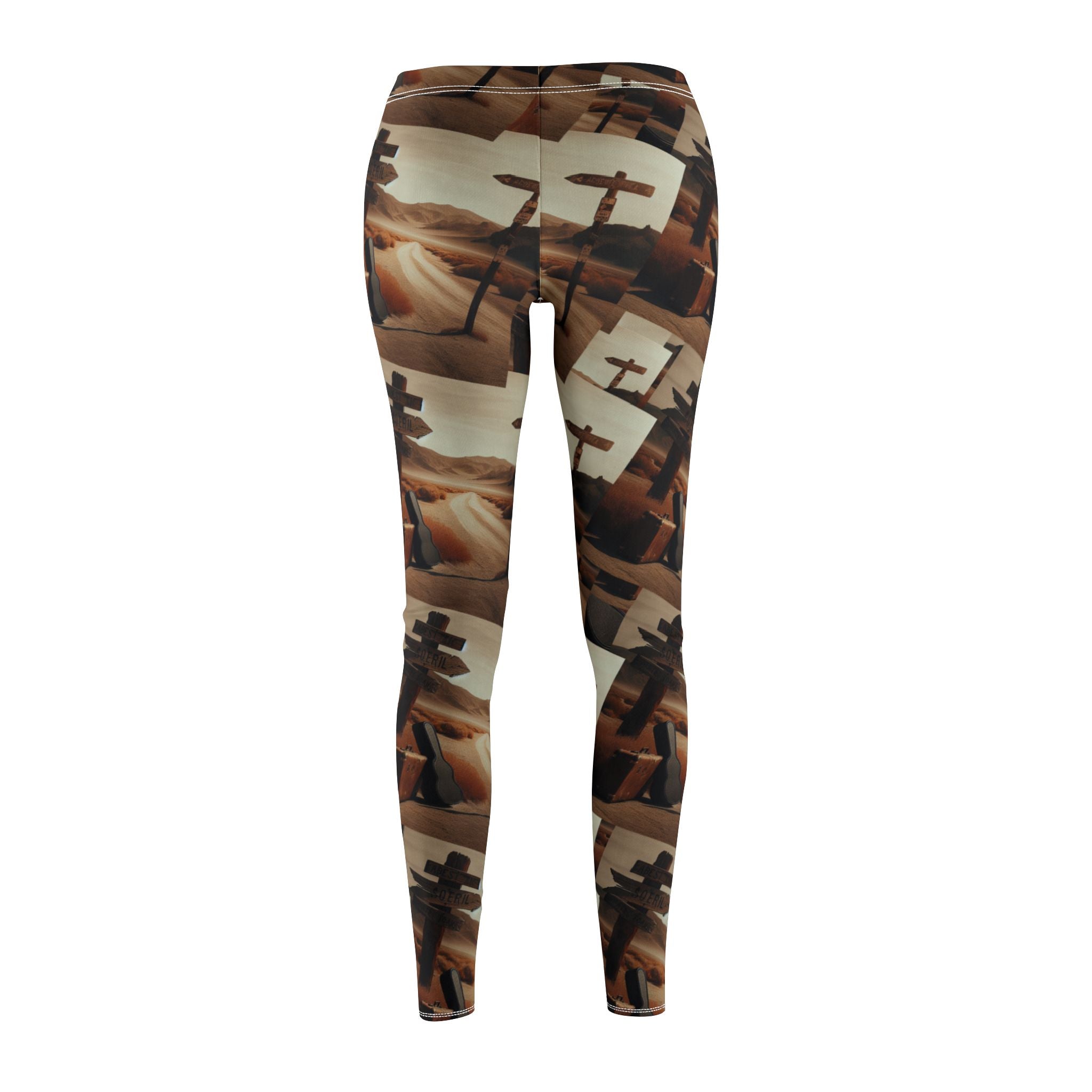 Women's Mid-rise Casual Leggings (AOP)