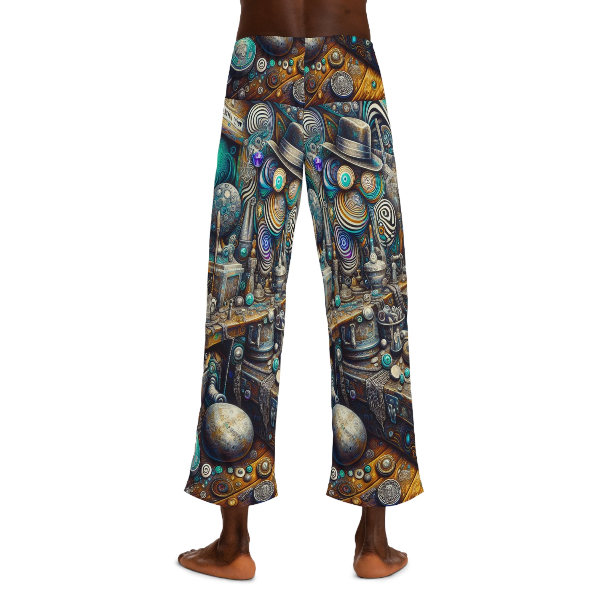 Cosmic Men's Pajama Pants - Whimsical Pawn shop