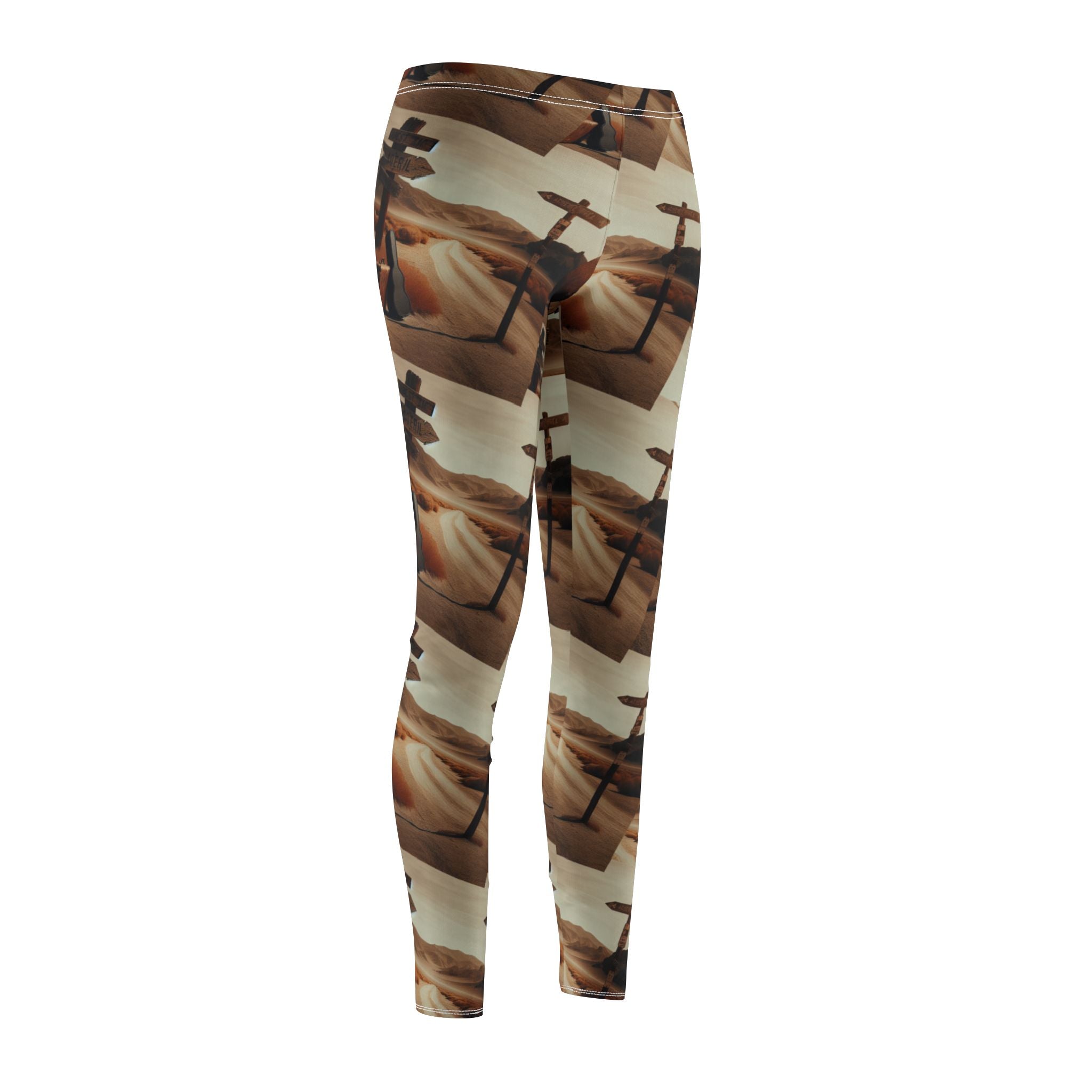 Women's Mid-rise Casual Leggings (AOP)