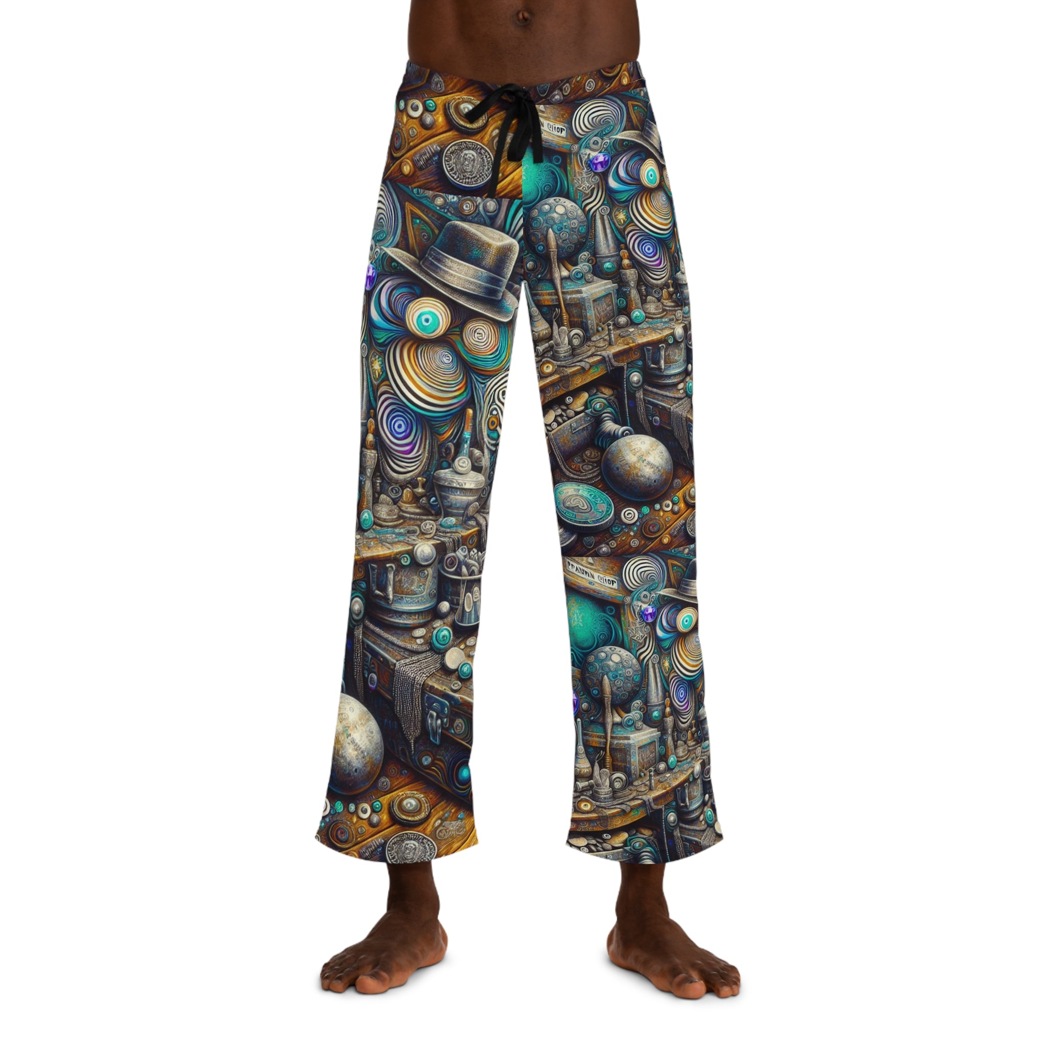 Cosmic Men's Pajama Pants - Whimsical Pawn shop