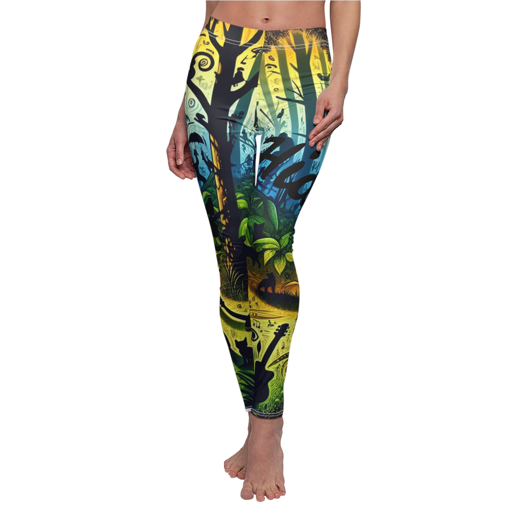 Hide and Seek Nature Inspired Leggings