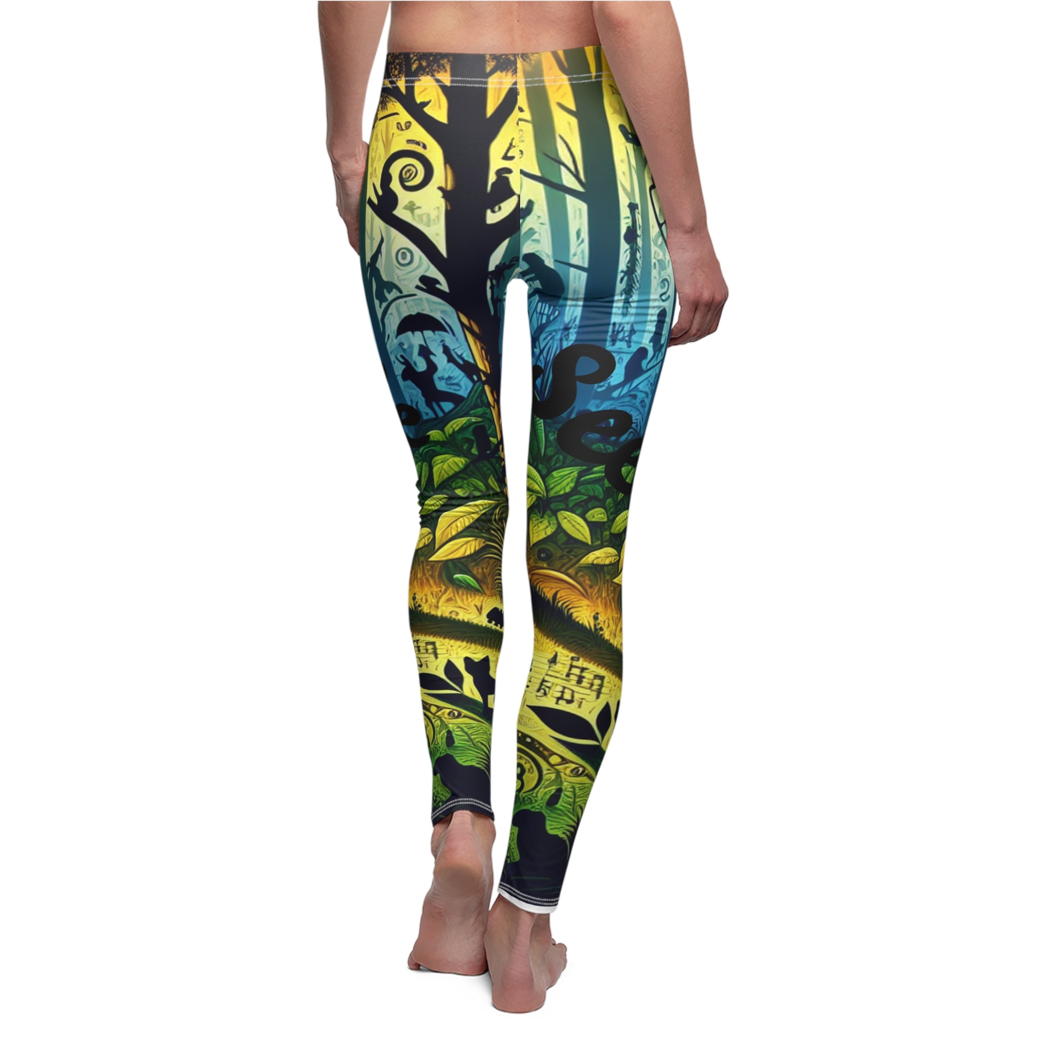 Hide and Seek Nature Inspired Leggings