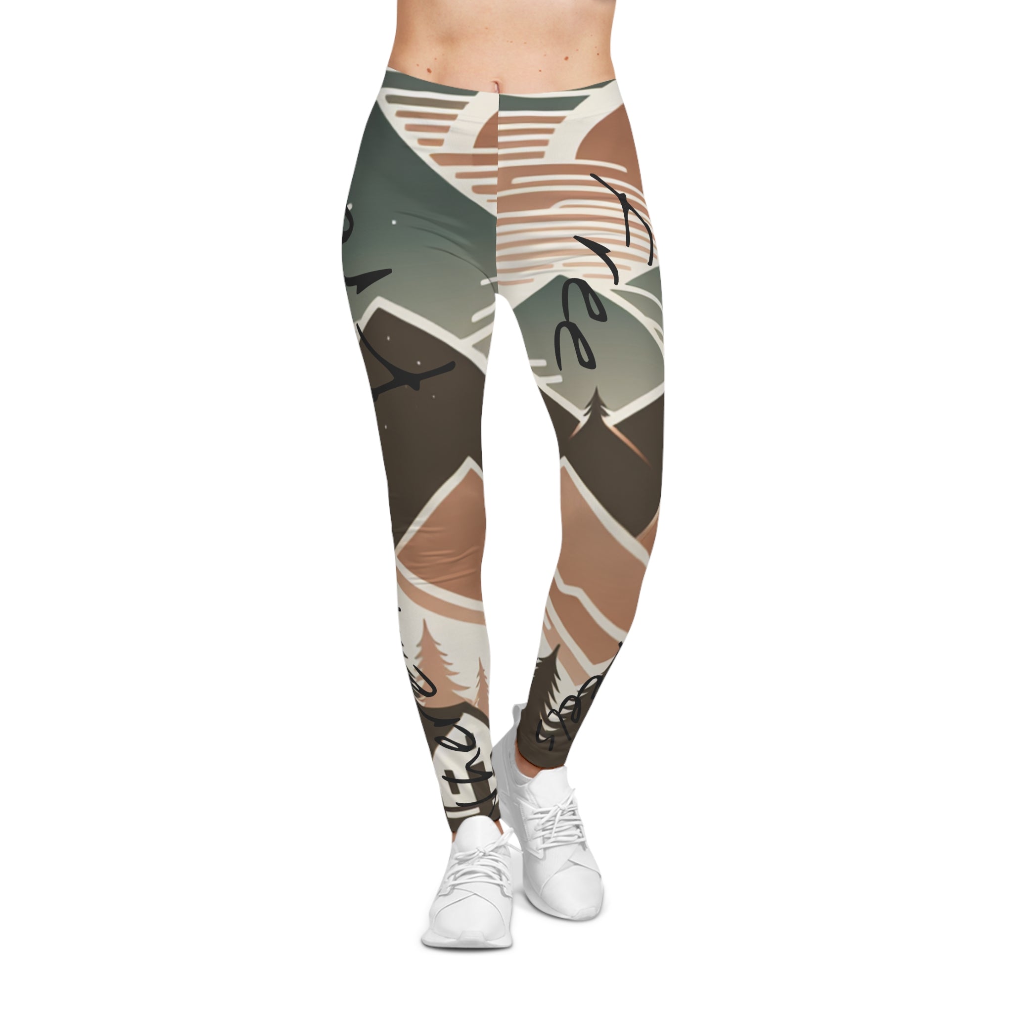 Mountain Leggings | 'Free Spirit' Design for Music Festivals