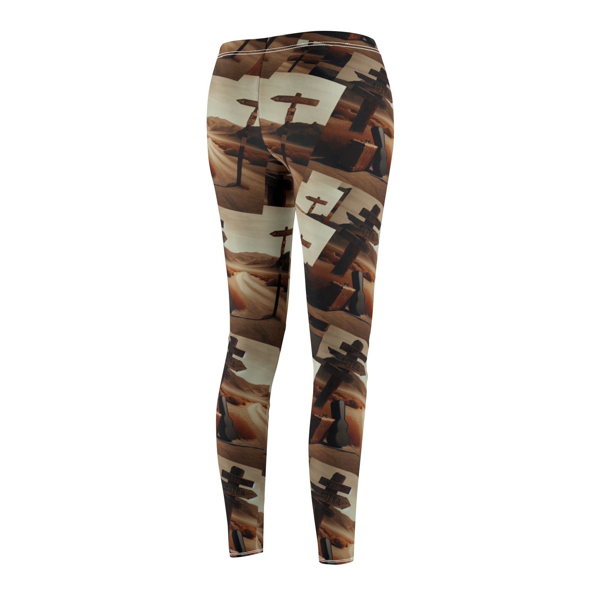 Women's Mid-rise Casual Leggings (AOP)