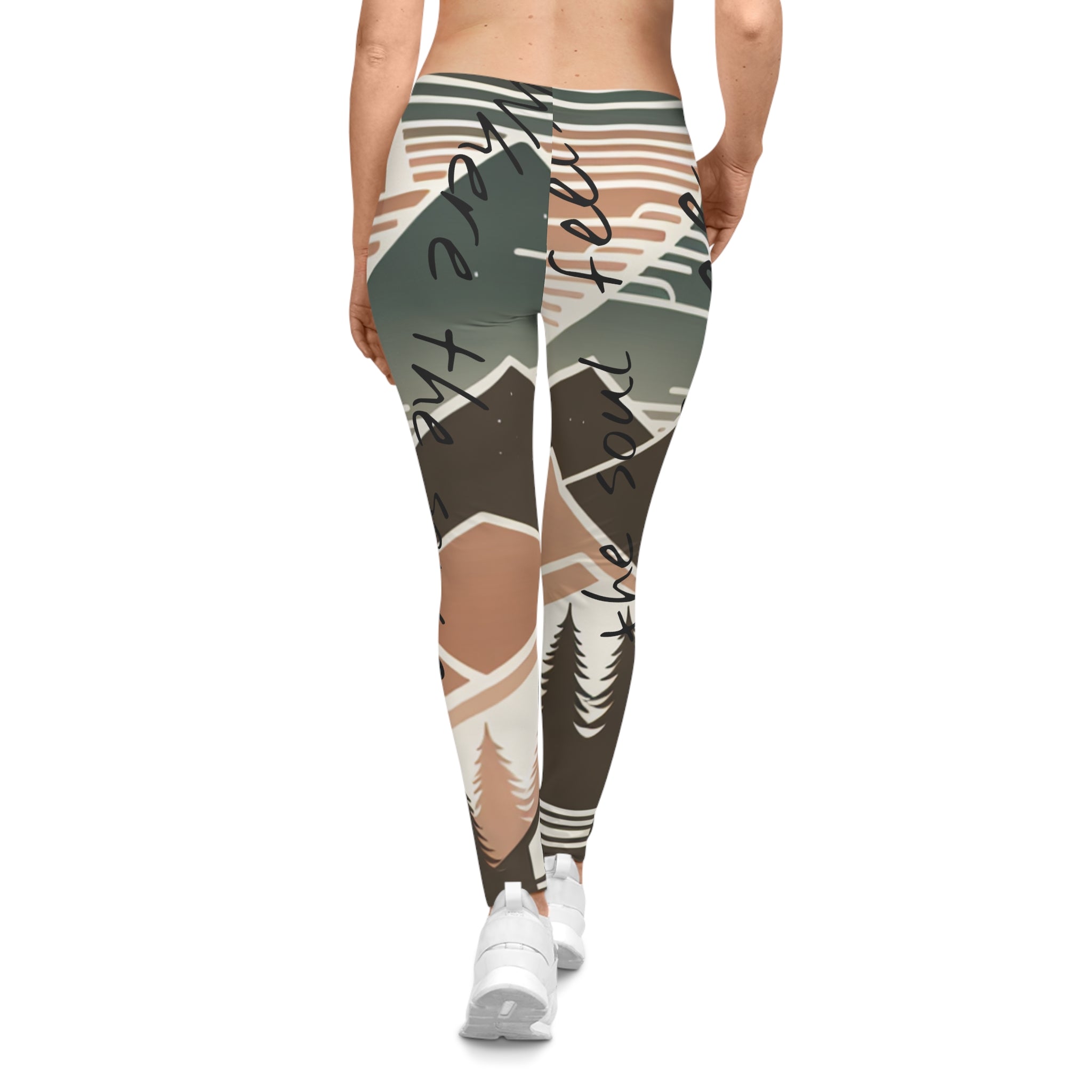 Mountain Leggings | 'Free Spirit' Design for Music Festivals