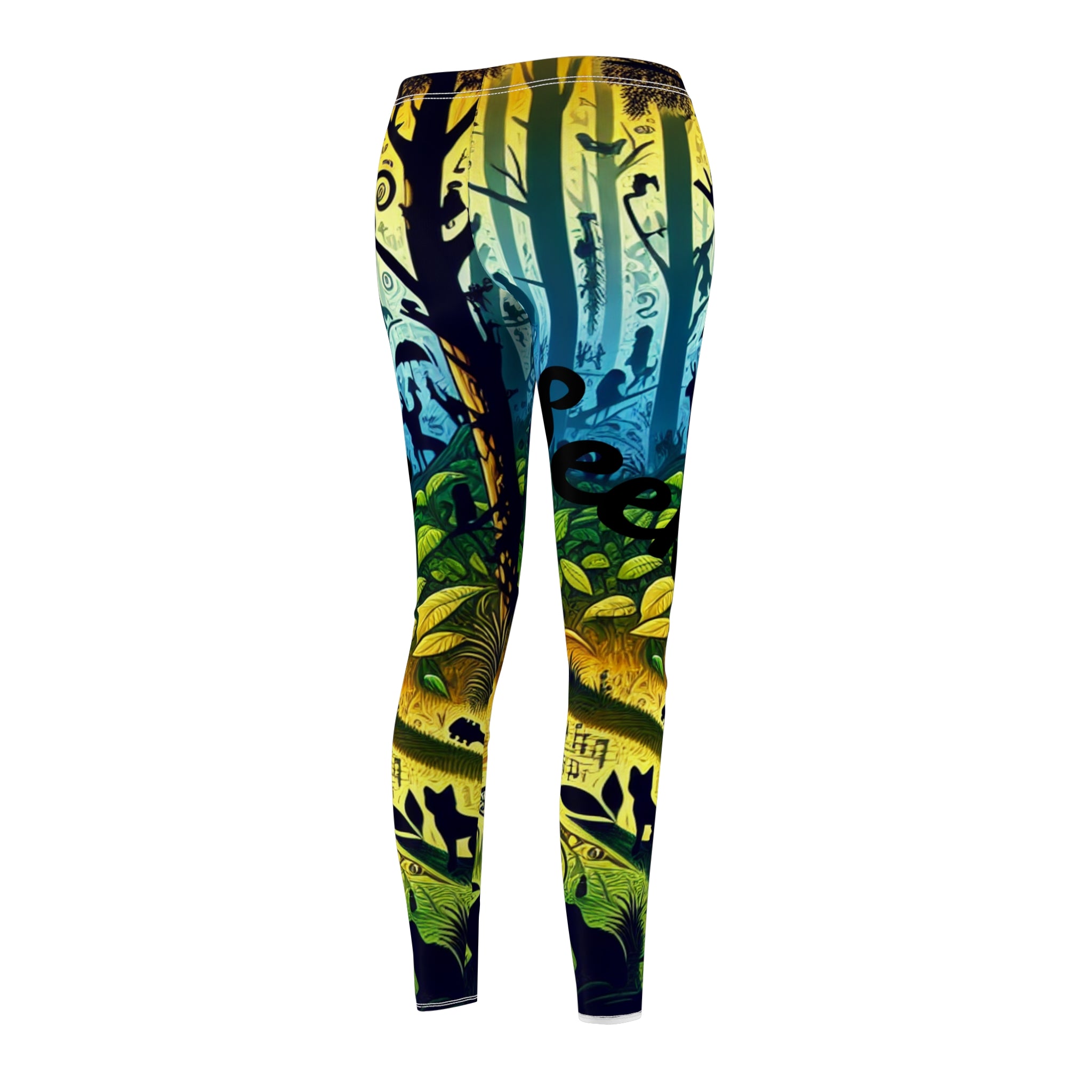 Hide and Seek Nature Inspired Leggings