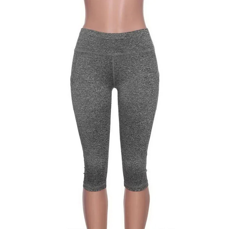 Women Fashion Sports Leggings With Pocket High Waist Push Up Ladies Pants Fitness Gym Leggings Female Workout Yoga Pants