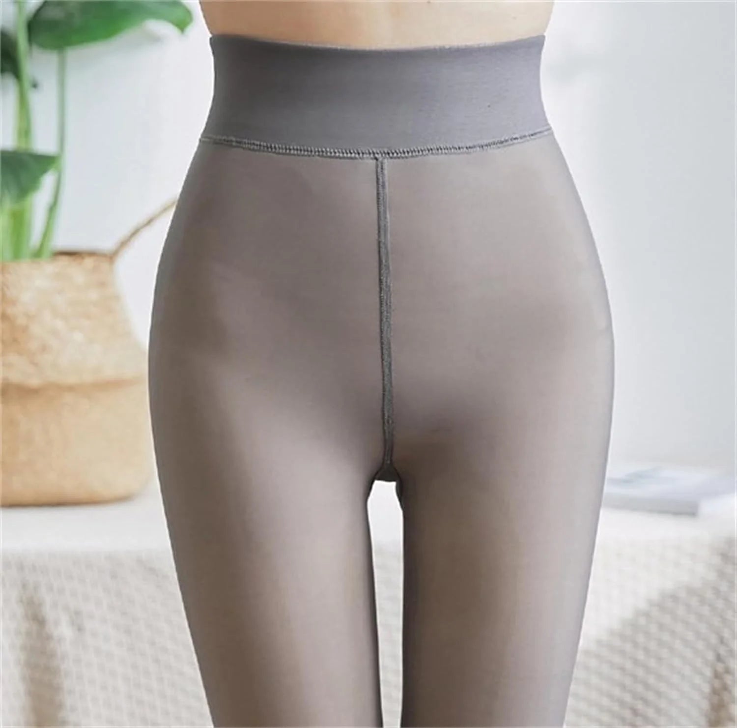 Translucent Pantyhose for Women Fleece Lined Pantyhose Thermal Stretchy Comfortably Leggings Winter Warm Tights Pants 85g/220g