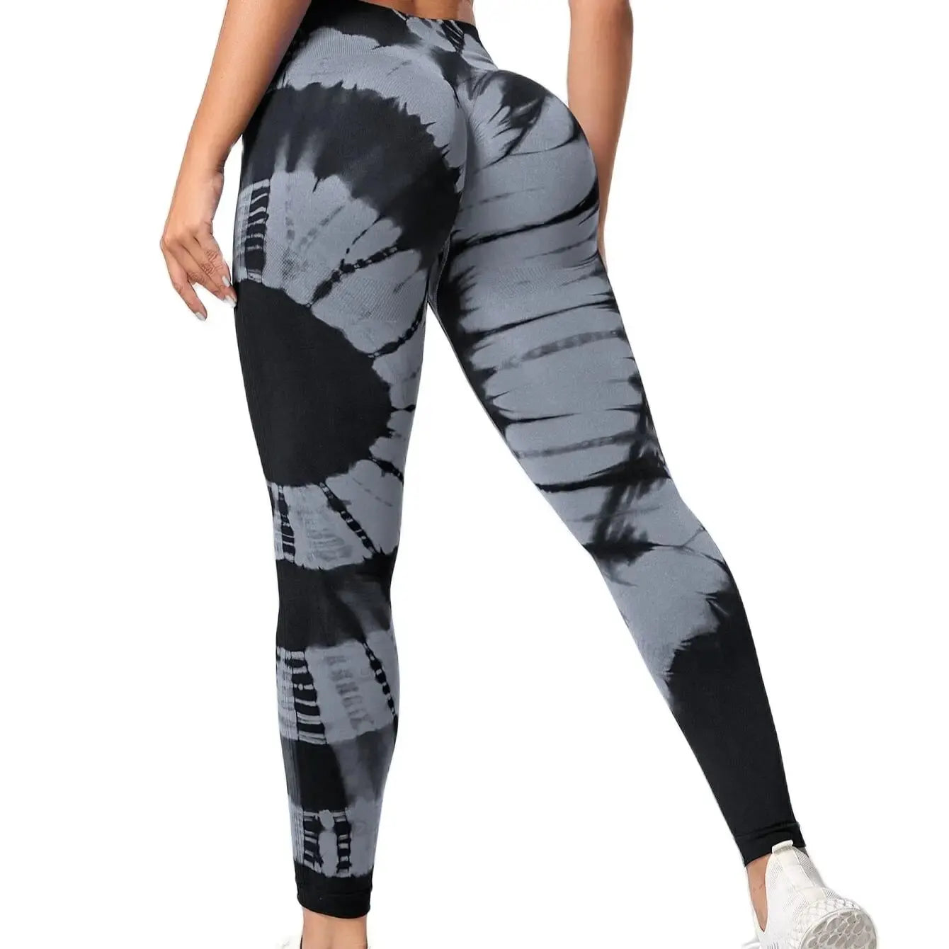 Seamless Leggings for Women Fitness Yoga Pants High Waist Tie Dye Legging Workout Scrunch Butt Lifting Sports Gym Tights Woman