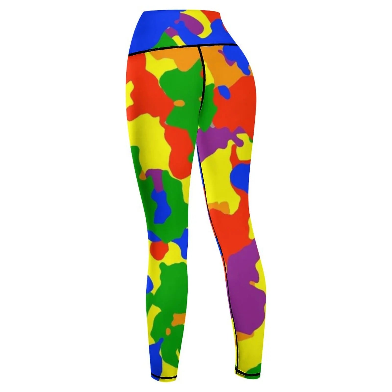 Rainbow Camo Camouflage Leggings sports for Women's sports pants exercise clothing for sportswear for gym Womens Leggings