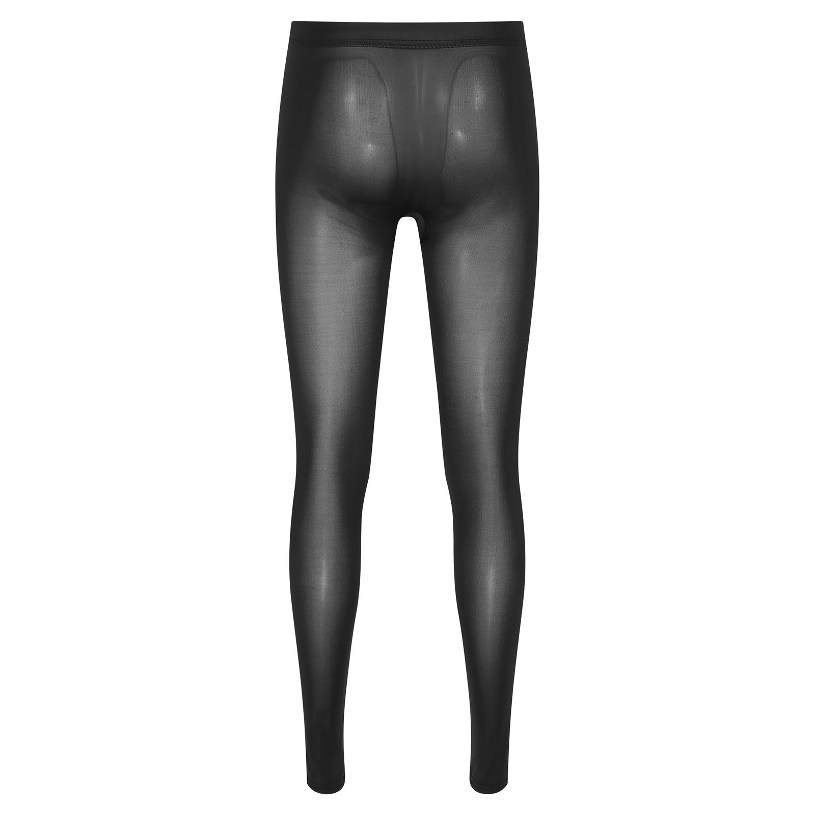 Women High Stretch Ultra Soft Leggings Ice Silk Shiny Yoga Pants Elastic Sexy Slim Pants Transparent Breathable Comfort Leggings