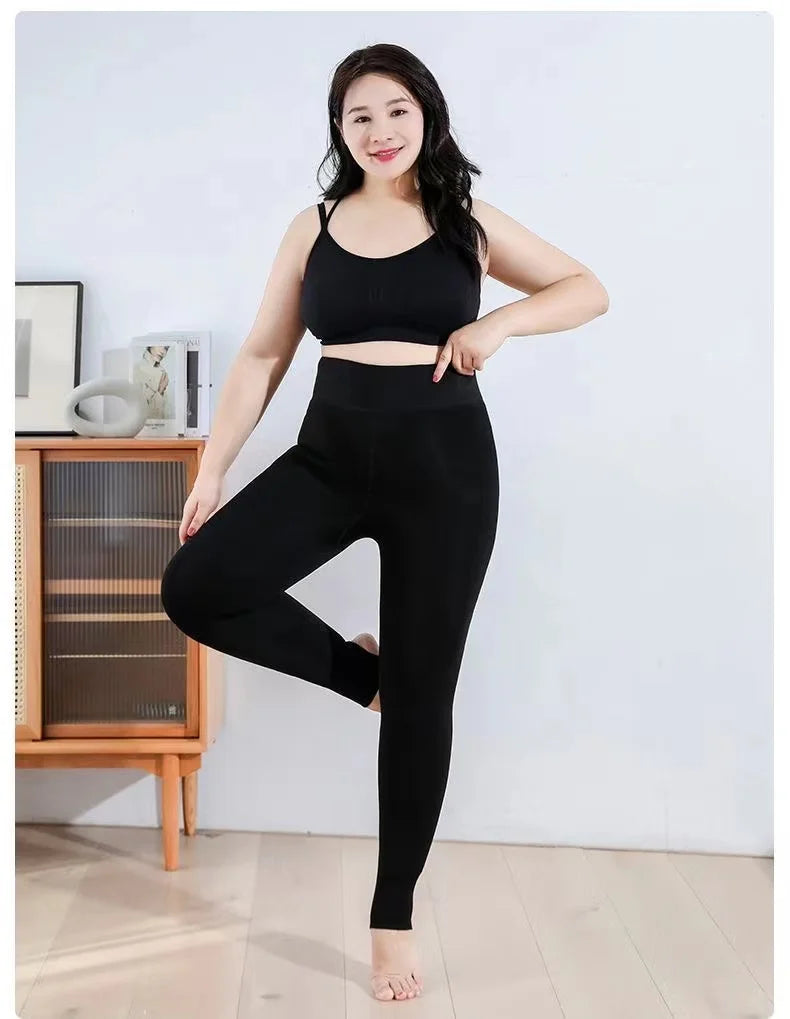 New,-30℃ / -22℉ Really Warm Women's Thick Fleece Pantyhose, Warm Leggings, Large, Big, Plus Size, Lady Trousers, Winter Clothing