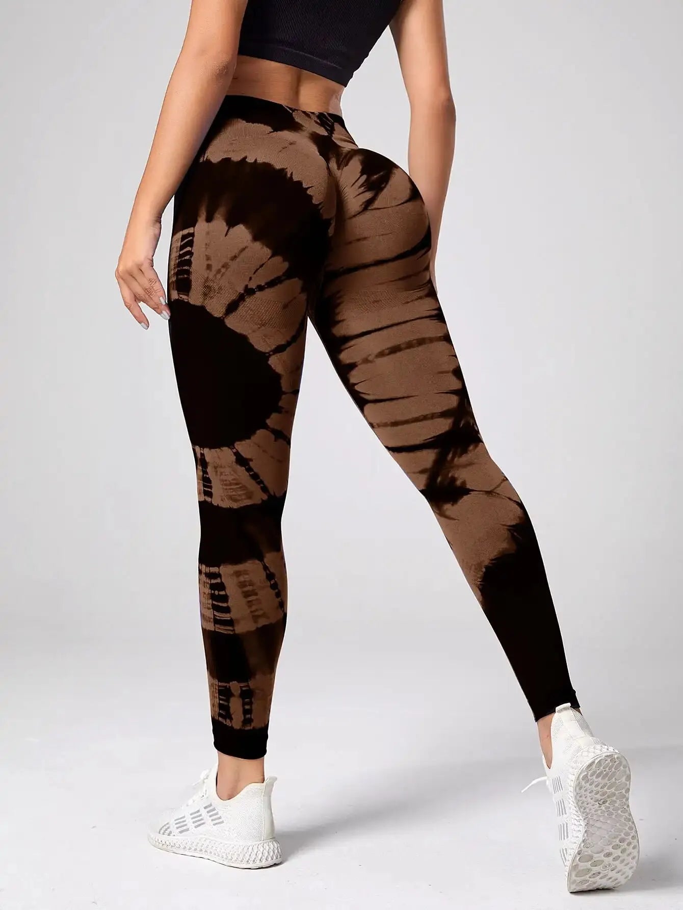 Seamless Leggings for Women Fitness Yoga Pants High Waist Tie Dye Legging Workout Scrunch Butt Lifting Sports Gym Tights Woman