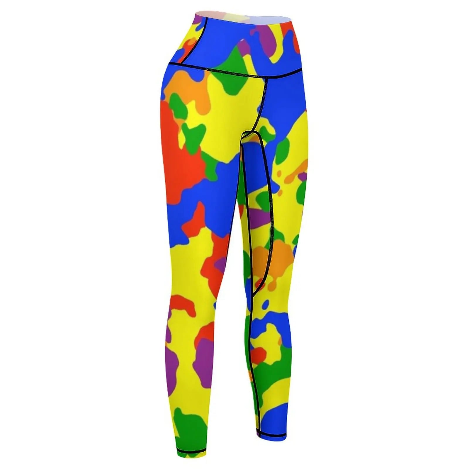 Rainbow Camo Camouflage Leggings sports for Women's sports pants exercise clothing for sportswear for gym Womens Leggings