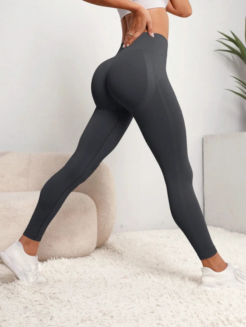 Women Seamless Hip Lifting Women Seamless Sports Leggings High Waist Fitness Leggings Push Up Yoga Leggings Gym Clothing Sports