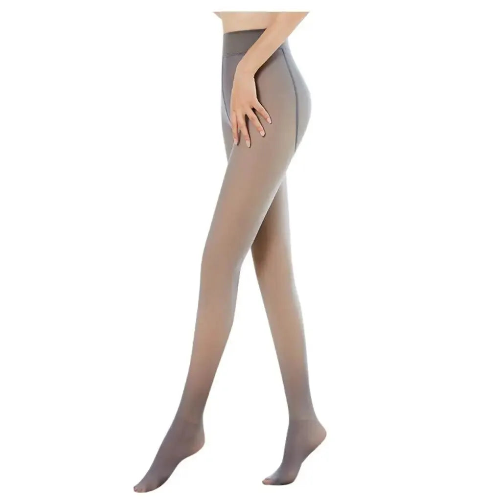 Translucent Pantyhose for Women Fleece Lined Pantyhose Thermal Stretchy Comfortably Leggings Winter Warm Tights Pants 85g/220g