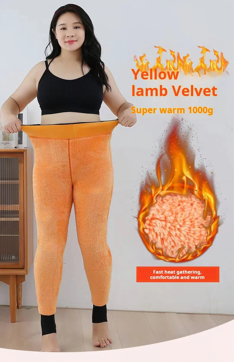 New,-30℃ / -22℉ Really Warm Women's Thick Fleece Pantyhose, Warm Leggings, Large, Big, Plus Size, Lady Trousers, Winter Clothing