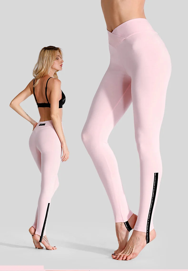 52025 Women Thermal Stirrup Leggings Body Shaping Leggings Fitness Yoga Sport Push Up Pants Gym Women Tights  Athletic Leggins