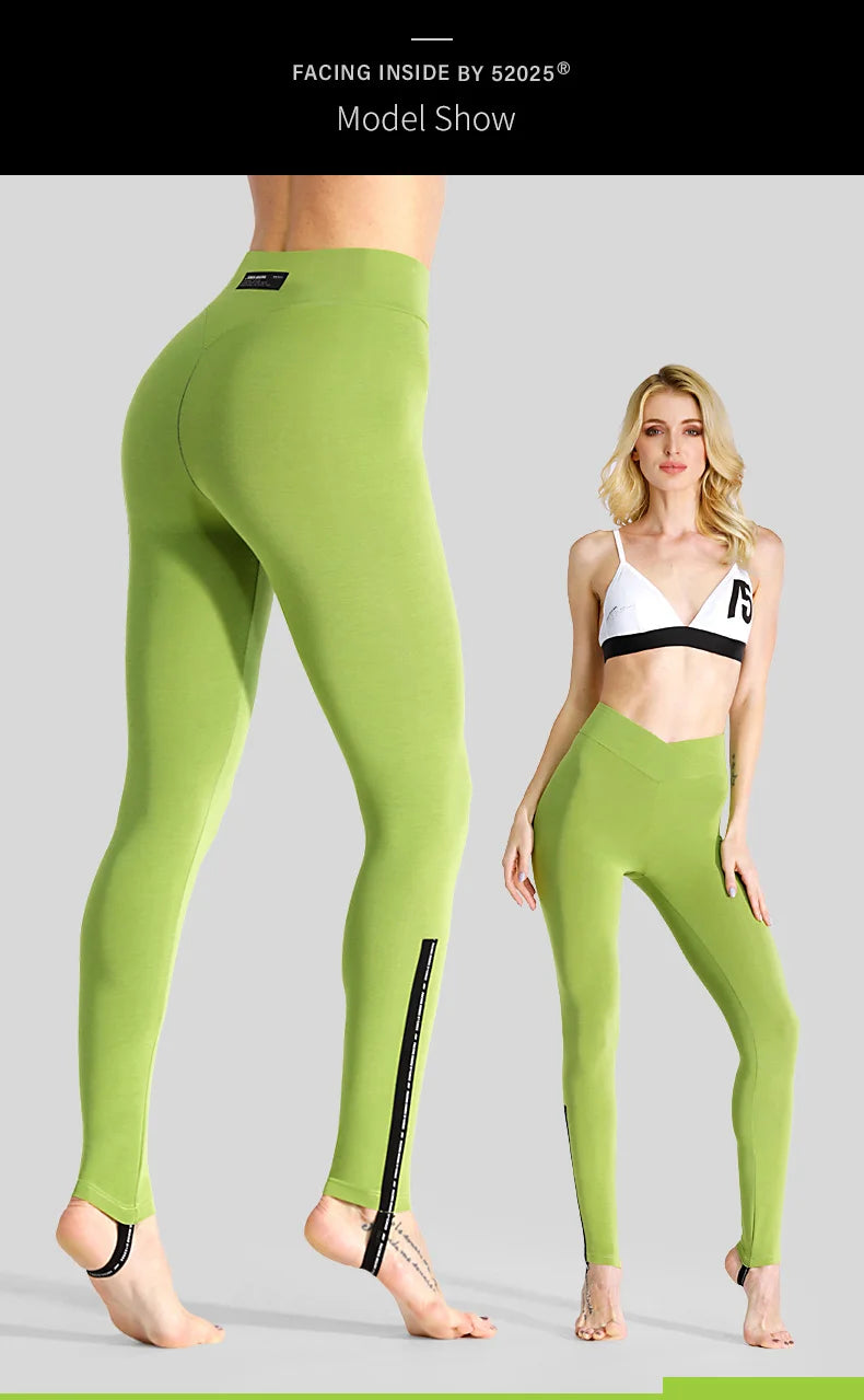 52025 Women Thermal Stirrup Leggings Body Shaping Leggings Fitness Yoga Sport Push Up Pants Gym Women Tights  Athletic Leggins